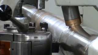 Turning long shafts with small diameter [upl. by Nerti]