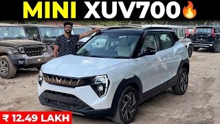 Mini XUV700 at ₹ 1249 lakh🔥 Walkaround Review with On Road Price  XUV3XO AX7 [upl. by Annatsirhc922]