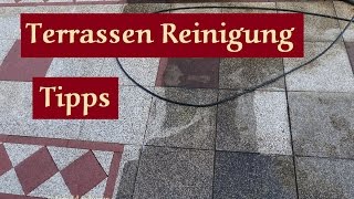 Terrasse reinigen so wird sie wieder wie neu [upl. by Atinav]