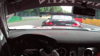 Nico Verdonck 2014 Spa 24h firstlap onboard [upl. by Nomannic]