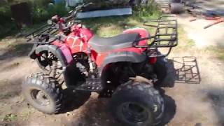 Taotao 110cc ATV Hard To Start 2016 [upl. by Marissa]