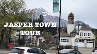 Jasper Town Tour  Alberta Canada  Travel Video [upl. by Gerrald]