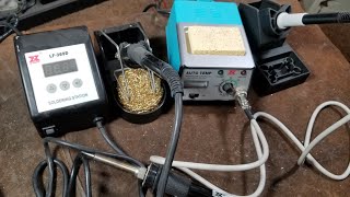 XyTronic Bench Top Soldering Iron Review amp DiscussionComparison [upl. by Redep]