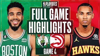 2 CELTICS at 7 HAWKS  FULL GAME 4 HIGHLIGHTS  April 23 2023 [upl. by Klemperer165]