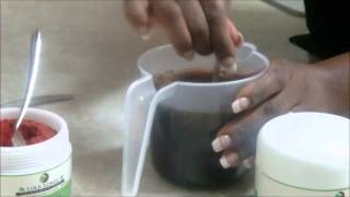 Making Liquid Dudu Osun [upl. by Ainecey]