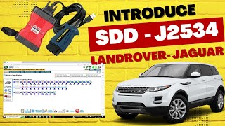 How to use SDD JLR v164 Jaguar Land Rover 2023 [upl. by Kudva]