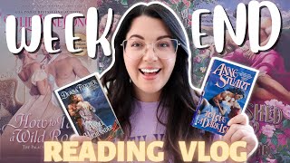 Historical Romance Weekend Reading Vlog  Romance Readathon [upl. by Mannos]