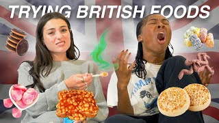 TRYING BRITISH SNACKS FT MADELINE ARGY [upl. by Yves]