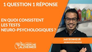 En quoi consistent les tests neuropsychologiques [upl. by Conway]