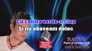 RAOUL  PUSCA SI CUREAUA LATA KARAOKE SUPER STARS [upl. by Alekehs940]