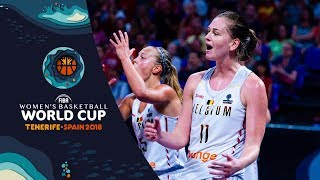 Belgium v Spain  Full Game  FIBA Womens Basketball World Cup 2018 [upl. by Torosian125]