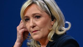 Marine Le Pen  la candidate du RN en tête des intentions de votes selon le dernier sondage [upl. by Anoid]