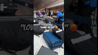 Baggage claim issues at US airport horrorstory shorts [upl. by Las]