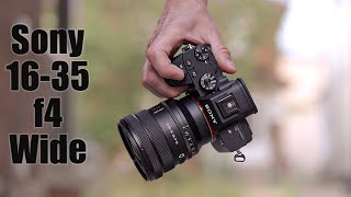 Sony 1635 f4 PZ vs Sony 1635 f4 OSS  Wide Angle Zooms on the A7IV and A7III [upl. by Osi]