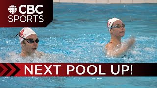 Canadas artistic swimmers making do with temporary pool ahead of 2024 Paris games  CBC Sports [upl. by Vharat]