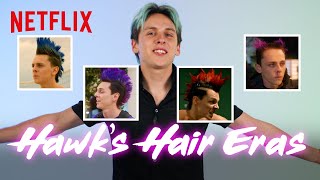 Jacob Bertrand Ranks Every Hawk Mohawk  Cobra Kai  Netflix [upl. by Orodisi]