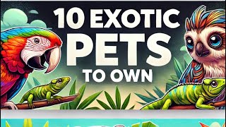 Top 10 Best Exotic Pets for Your Home Unique and Fascinating Companions [upl. by Htidirrem]