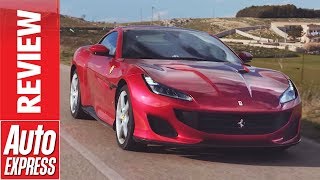 New Ferrari Portofino review  591bhp California T replacement driven [upl. by Lehman55]