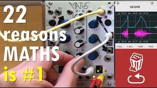 22 reasons the 1 eurorack module is Maths by Make Noise [upl. by Yojenitsirk]