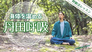 【呼吸法】丹田呼吸法 ／ 身体を温める ／ 氣を練る ／ 氣 ＃呼吸法 ＃丹田 [upl. by Anatsirhc]