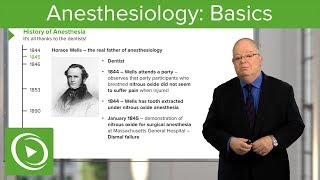 Anesthesiology Basics – Anesthesiology  Lecturio [upl. by Auhesoj]