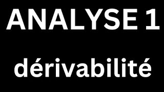 analyse 1 cours 21 dérivé dune fonction composé  dérivé de la fonction réciproque [upl. by Godewyn]