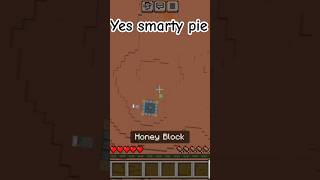 Yes smarty pie tried world dangerous clutch ever  Shaurya  minecraftviralshorts youtubeshorts [upl. by Lipman518]