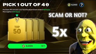 Funny 5x Top 50 Market Pick ft Messi Ronaldo KDB Dijk [upl. by Amber338]