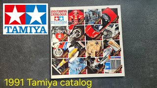 1991 Tamiya catalog [upl. by Ecnesse]