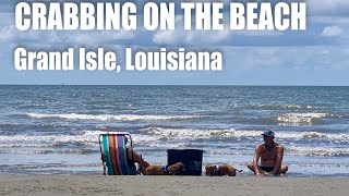 Crabbing Grand Isle Louisiana catch and cook [upl. by Sarah]