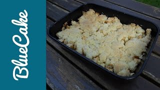 Recette du crumble aux pommes facile [upl. by Hanschen]