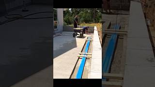 Retaining Wall Part 2 Installing Channel Drains [upl. by Rasia]