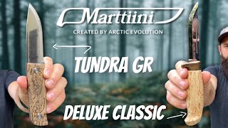 Couteau de Bushcraft Marttiini TUNDRA GR et DELUXE CLASSIC [upl. by Limaa]