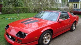 Camaro Z28 Iroc 1989 Chevrolet [upl. by Newel]