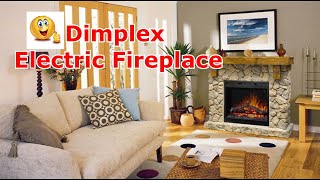 Dimplex Fieldstone Mantel Electric Fireplace [upl. by Ahseele]