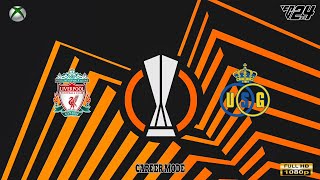 EA SPORTS FC 24 2024  LIVERPOOL FC VS ROYALE UNION SAINTGILLOISE  UEFA EUROPA LEAGUE  NEXT LEG [upl. by Aleek]