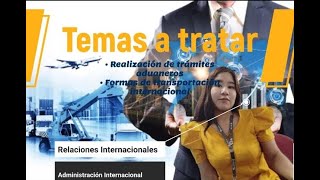 Realización de trámites aduaneros y Formas de transportación internacional [upl. by Rainger]