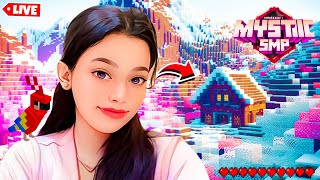 Trail Chambers se Mace late hein  MYSTIC SMP  MINECRAFT LIVE 🔴 Minecraft girlgamer herobrinesmp [upl. by Pattani]