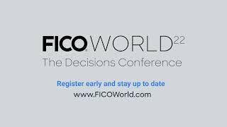 Join us at FICO World 2022  May 1013 2022  Orlando Florida [upl. by Ezmeralda]