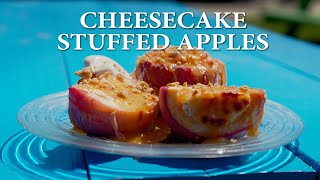 Cheesecake Stuffed Apples [upl. by Ahsaf]