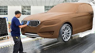 How BMW Designers Create their Next Car  Inside Design Center and Production Line [upl. by Einahpad]