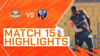 2023 Abu Dhabi T10 Match 15 Highlights Morrisville Samp Army vs Delhi Bulls  Season 7 [upl. by Cock]