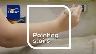 How To Paint Stairs  Dulux [upl. by Anna-Diana]