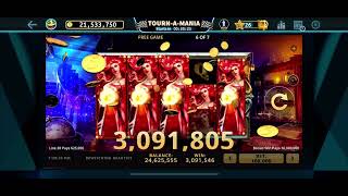 Foxwoods casino tournament 🏟️ I flipped 20 Million on the new Halloween slot machine casino slots [upl. by Aibat]