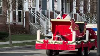 Cliffwood Fire Department Santa Run [upl. by Ydarb]