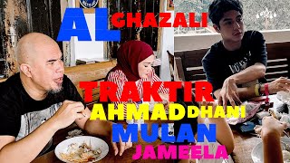 AL GHAZALI TRAKTIR MAKAN SIANG MULAN JAMEELA DAN MUHALI DI ULTAH AHMAD DHANI KE 52 [upl. by Ellehsram]