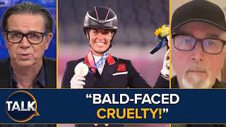 “Dressage Should Be Banned From The Olympics” After Video Shows Charlotte Dujardin Whipping Horse [upl. by Ybok460]