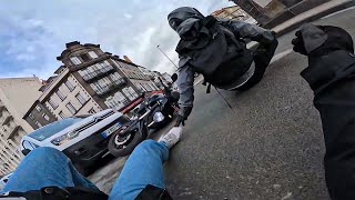 Motorcycle Crashes amp Unexpected Moments You Need to See [upl. by Akcinat]