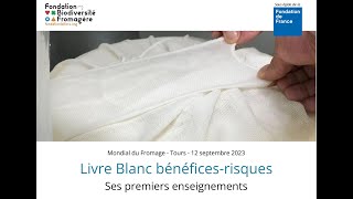 Fondation pour la biodiversité fromagère  bénéfices santé des fromages au lait cru sept 2023 [upl. by Jojo]