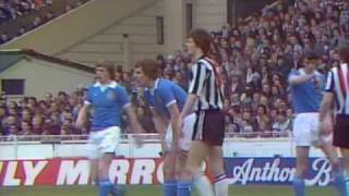 1976 League Cup Final Goals  Man City v Newcastle [upl. by Hamlin]